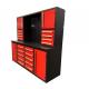 72 Inch Heavy Duty Garage Storage Tool Cabinet with 5 Inch PU Casters and KEY Lock