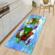 Santa Cute Kitchen Runner Rugs Washable 40*60cm kitchen comfort mat