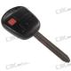 black size 92.59*38.97*15.32(mm) toyota replacement remote keys