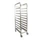 Foodservice NSF Stainless Steel Oven Tray Rack Bakery Baking Trolley