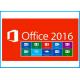 Genuine Microsoft Office 2016 Pro Standard 32 Bit / 64 Bit DVD + COA Sticker