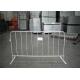 Metal gighway crowd control barriers steel traffic brrier customized size