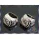 Champion Gifts Zinc Allay Ring Stones Insert Silver Plating OEM Design