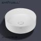 Chaozhou Modern round Art Above Counter Basin Ceramic Basin For European Market