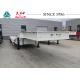 Spring Suspension 4 Line 8 Axle Carbon Steel Q345B Low Bed Trailer