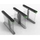 Entrance Security Glass Swing Turnstile Gate Access Control System