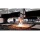 KEBEI Two Z Aaxis Design Plate Sheet Fiber Gantry Laser Cutting Machine Bevel Cutting