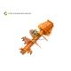 Double Single Cone Drilling Rig Spare Parts Rotary Drill Bit Spiral Pick DN1600 Orange
