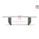 75cm Height Restaurant Dining Table 110cm Width Slab Stone For 8 Seats