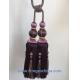 Hot selling custom long tassel fringe trimming for curtain attractive tieback hanging ball