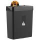 CE EMC Certificate Cross cut cd shredding paper shredder machine P-4 with 13L waste basket bin