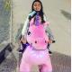 Hansel hot kids plush stuffed electric battery operated ride on animals