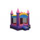 Pink Princess Inflatable Bounce House Attractive Inflatable Bouncer Castle Customized