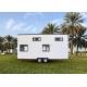 Modern Mobile House Prefab Light Gauge Steel Tiny House On Wheels With Trailer