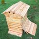 Manufactruer supply china fire&Pine Langstroth hive with 7pcs self-flowing honey