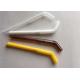Colorful Polypropylene Drinking Straws Custom Size Flexible Plastic Straws
