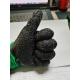 76 Grams Crinkle  Half Coated Latex Work Gloves EN388 4131 for Construction