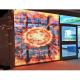 Glass Indoor Transparent Flexible LED Display Practical For Advertising