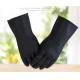 Acid And Alkali Resistant Industrial Gloves Black Rubber Gloves Thickened Chemical Stain And Corrosion Protection Glove