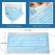 High BFE 95%-99% Blue Disposable Protective Face Mask Skin Friendly For Adults