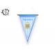 Argentina World Cup National Pennant Flags , Sublimation Printed National Country Team Banner Flags