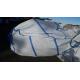 3000KG 5000 KG PP Bulk Bags / FIBC Bulk Bags White Color With Full Loops