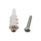 Nylon Strongest Drywall Anchors Plugs 13mm Diameter For Wall Mounting