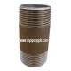 SCH40 STAINLESS STEEL THREADED PIPE NIPPLE NPT 304/316 ASTM A312