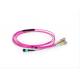 Pull Push MPO Patch Cord For Trunk Cable Single Mode 0.35dB Insertion Loss