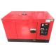 Soundproof  Air Cooled Portable Diesel Generator Set 5kva 6kva with wheels