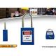 Loto Equipment 38mm Steel Shackle Blue Colour Safety Lockout Padlocks