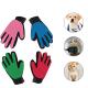 Relaxing Massage Cat Grooming Glove For Dogs Wool Glove Pet Hair Deshedding Comb