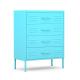 4 Drawers Home Use Metal Storage Half Height Locker With Stand Leg