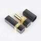 Red Black Middle Electroplating 5g Lipstick Tube For Cosmetic Package