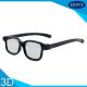 ABS Frame Circular Polarized 3D Glasses For Adults