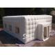 10x8 mts multifunctional outdoor white inflatable cubic tent for warehouse or party events