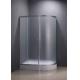 1150x800x1950mm 4mm Self Contained Shower Units Silver Aluminum Frame