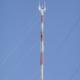 Hot Dip Galvanized 40m Tubular Antenna Tower Guyed