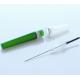 Safety 21G Pen Type Blood Collection Needle Green Flashback Vacuum Needle