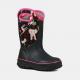 Winter Animals Printed Neoprene Waterproof Rain Boots Durable