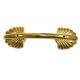 24K Gold Color Premium Coffin Fittings , Adult Style Casket Handle Hardware