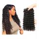 Deep Curl 100% Virgin Indian Hair Weave Unprocessed Human Hair Black