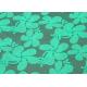 Eco-Friendly Green Polyester Lace Fabric with 150cm Width CY-CT8556