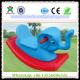 Fun Plastic Elephant Shape Build-Up Rocking Horse Games Horse for Park Items QX-155F