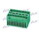 Green Color 2.50mm or 2.54mm Pitch Pluggable Terminal Blocks Pcb Application