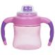 Non Spill Double Handle 6 Month 6 Ounce Girls Sippy Cup