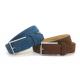 Thickness Suede Leather Belt For Men Casual Jeans 34mm Wide Single Prong Buckle