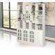 White Color Room Divider Cupboard Multipurpose With Spacious Practical Space