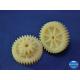 Custom production of designed strong nylon double-spur gear for household appliance
