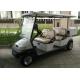 Electric 48V Utility Golf Cart With Aluminum Box For Luggage And Transporation